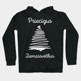 Priecīgus ziemassvētkus latvian merry christmas Hoodie